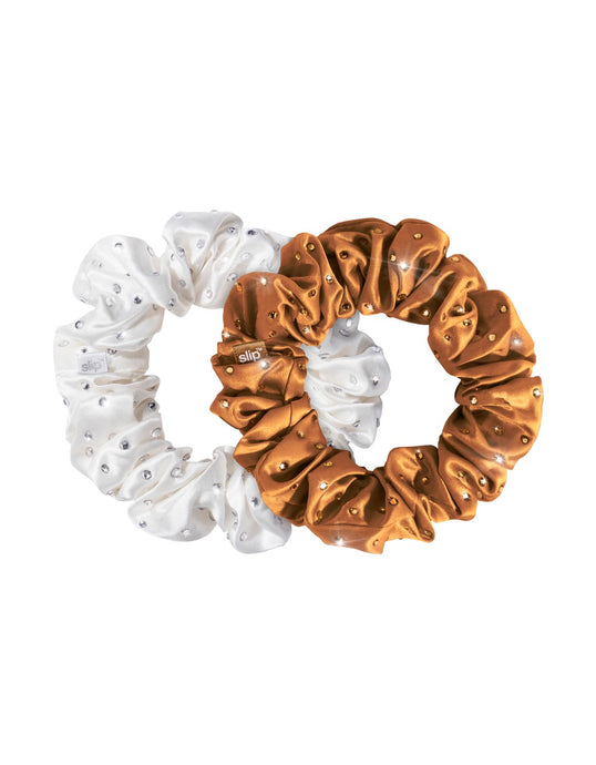 [36% OFF] Slip Crystal Scrunchie Set - Stardust