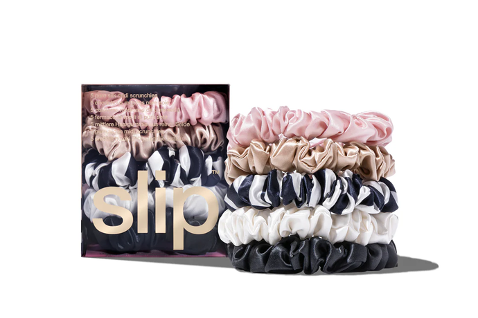 Slip midi scrunchies