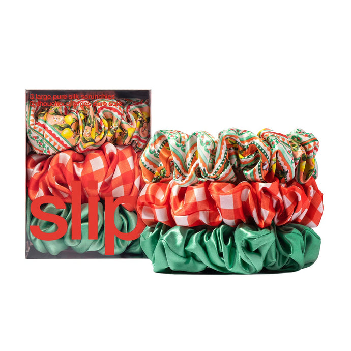 [30% OFF] Slip Scrunchies - Positano