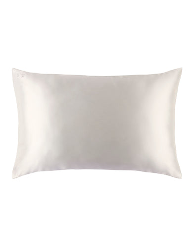 Slip silk pillowcase - White